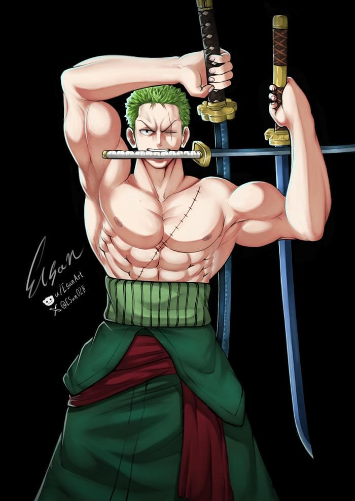 147+ Ảnh Zoro phong cách lạnh lùng chuẩn kiếm sĩ mạnh nhất 3 ảnh zoro 3