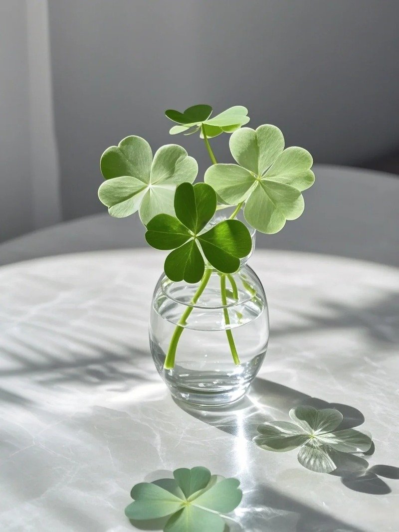 ảnh cỏ 4 lá 13