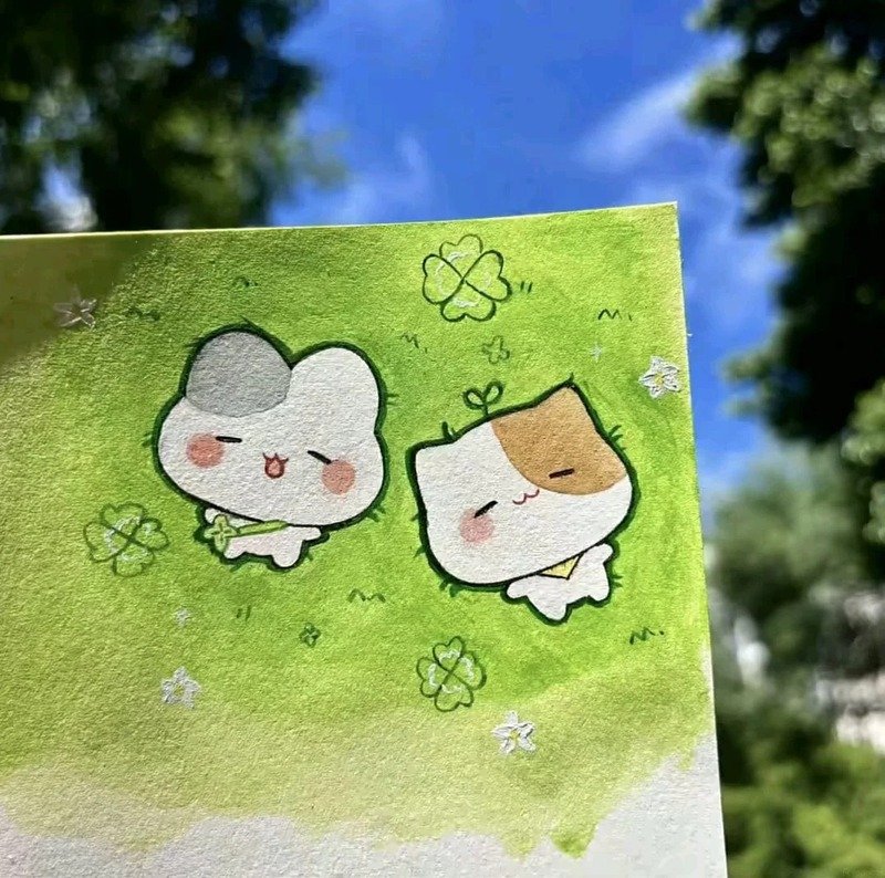 ảnh cỏ 4 lá 24