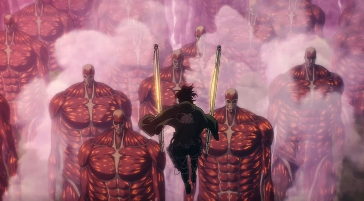 Cảnh tượng trong Attack on Titan The Final Season