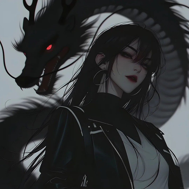 hình ảnh anime nữ ngầu 1