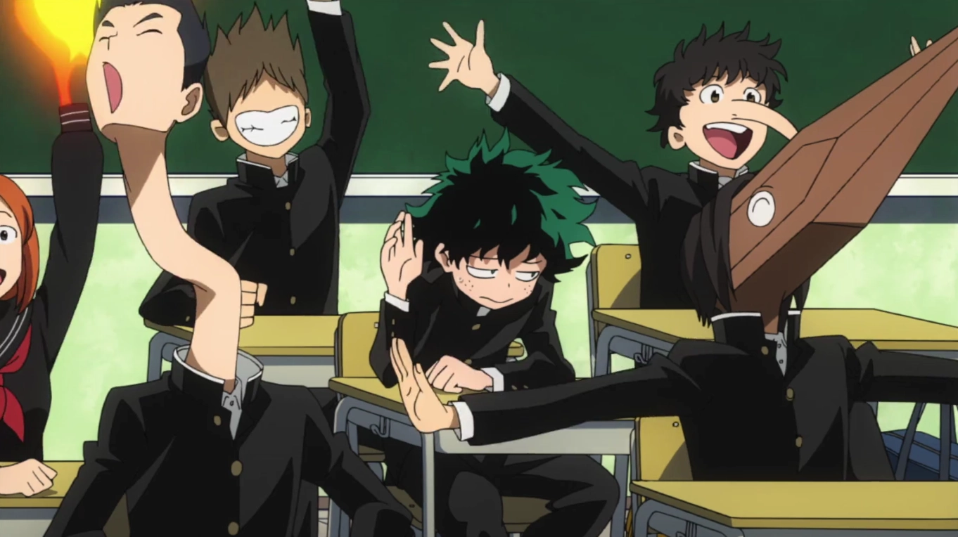 Izuku Midoriya Là Ai? Khám Phá Hành Trình Trở Thành Anh Hùng Số 1 4 Izuku Midoriya với vẻ mặt thiếu tự tin