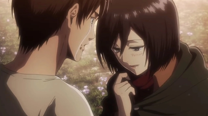Mikasa Ackerman là ai? Hé lộ sức mạnh và bí ẩn đằng sau chiến binh tinh nhuệ 1 Mikasa Ackerman và Eren Yeager trong Attack on Titan - Ảnh 1