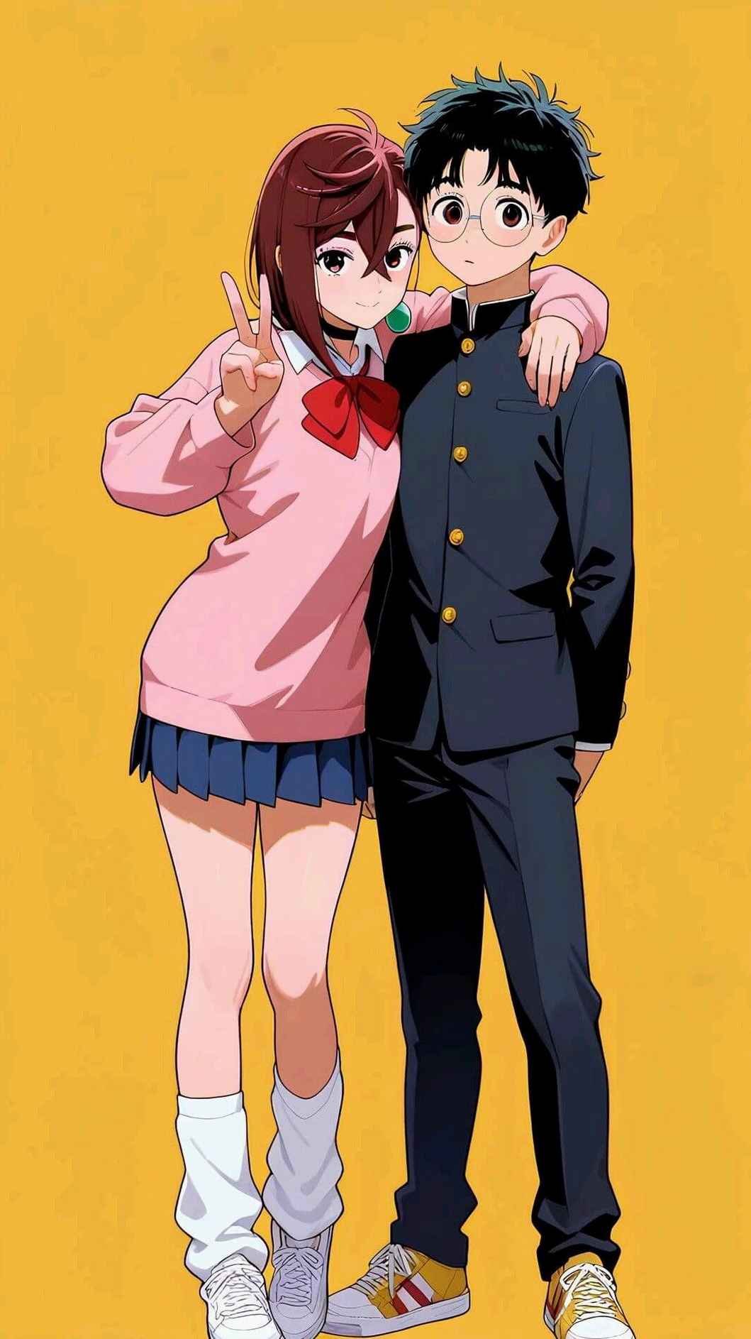 Momoo Ayase và Takakura Ken trong một cảnh phim