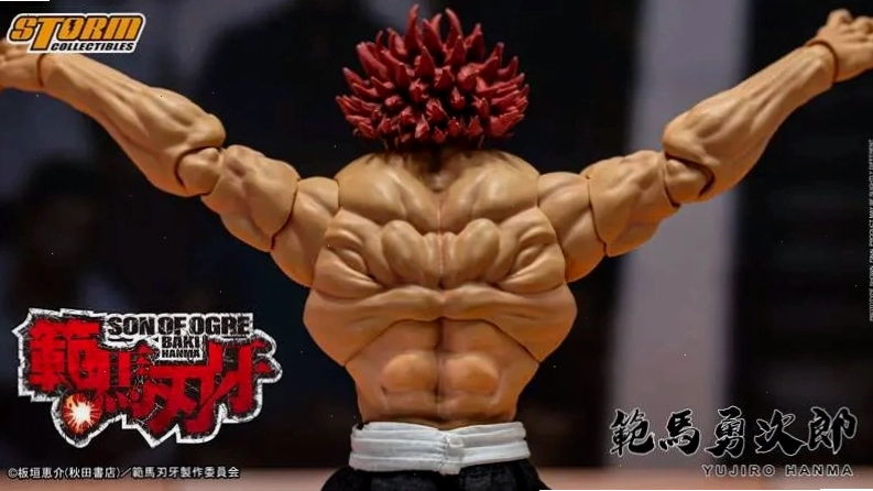 Yujiro Hanma và Baki trong một cuộc đối đầu